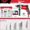 Delixi Multifunctional 220V Hammer & Pistol Electric Drill: Compact, Powerful Handheld Tool for Home Use.