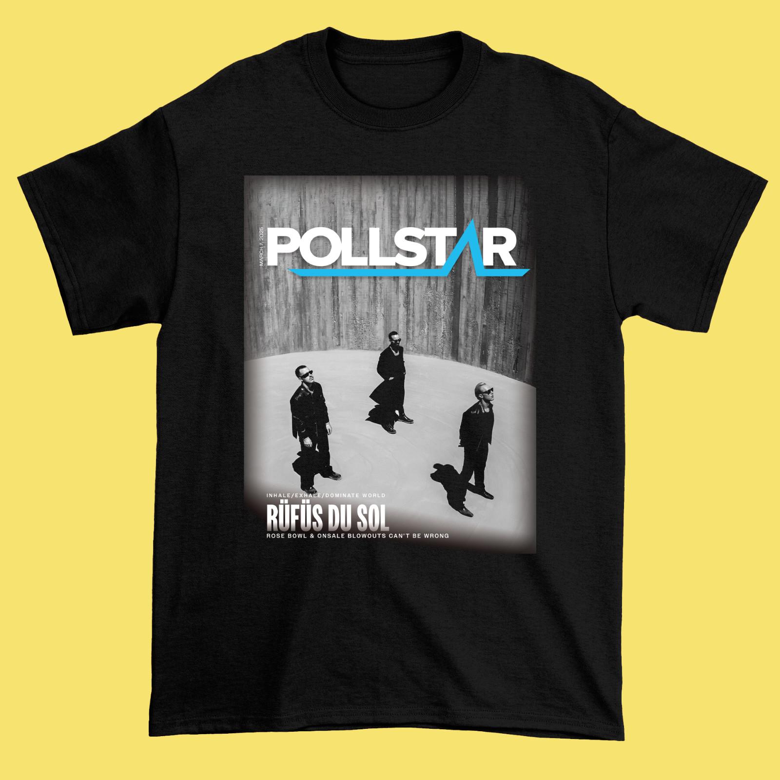 NEW! Rufus Du Sol Black Cotton SHirt Full size Unisex HL920 S