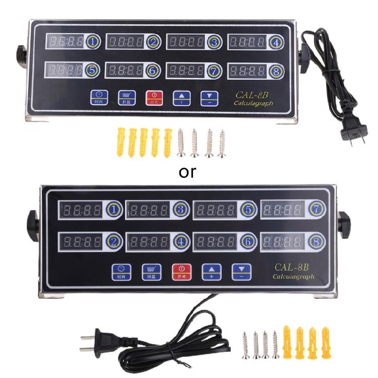 

8 Channels Digital Kitchen Timers Cooking Reminder Commercial with Loud Alarm 1