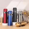 Simple Bullet Stainless Steel Lifting Rope Thermos Cup Large Capacity Vacuum Straight Cup Outdoor Portable Sports Water Cup