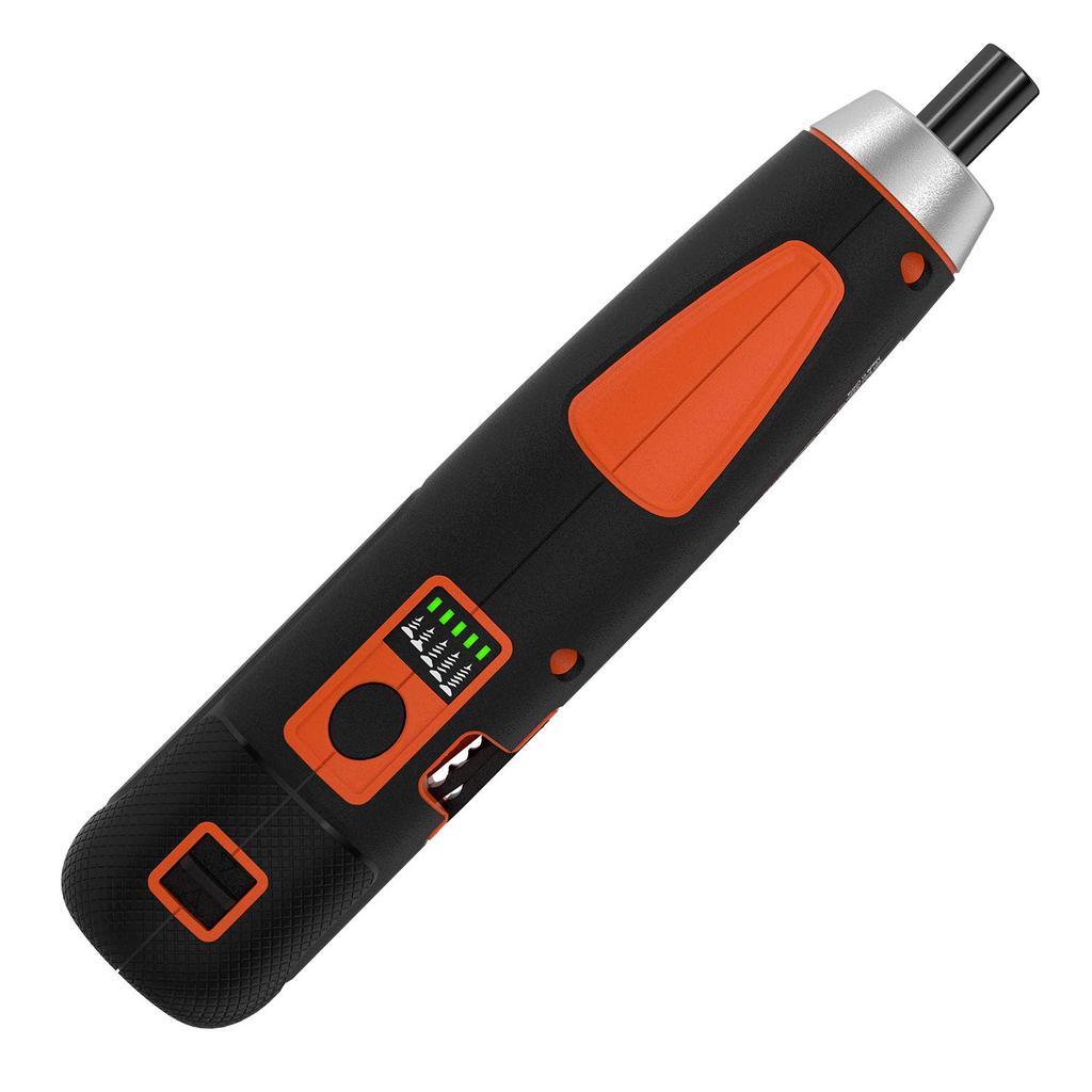 Cordless Push Driver Rechargeable Screw Tightening Easy Assembly Aluminum Case 26 Bits Included BLACK+DECKER 3.6V [Online Exclusive] BD40K27A-JP