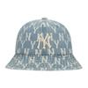 MLB Cotton Bucket Hats Unisex Blue Fashion 32CPHM011-50U