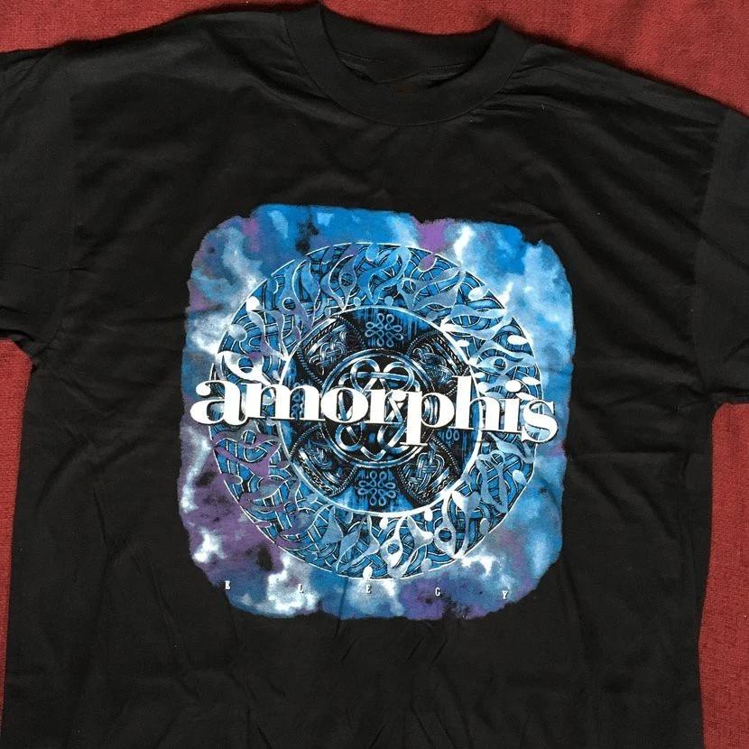 

Футболка Amorphis Band elegy 96 Альбом Черная 100% Хлопок Мужские Футболки Топ от S до 5XL 2F1943 M