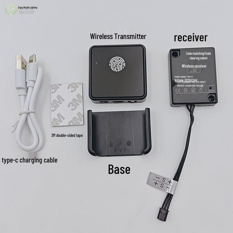 12V/24V Rechargeable Wireless Touch & Motion Sensor LED Strip Light for Cabinets
