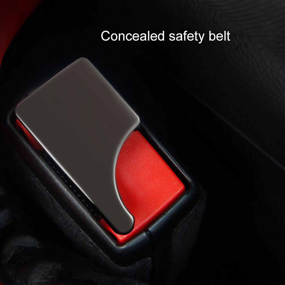 Car Seat Belt Clip Universal Seat Belt Buckle Car Metal Seat Belt Clips Car Seat Belt Silencers Plugs