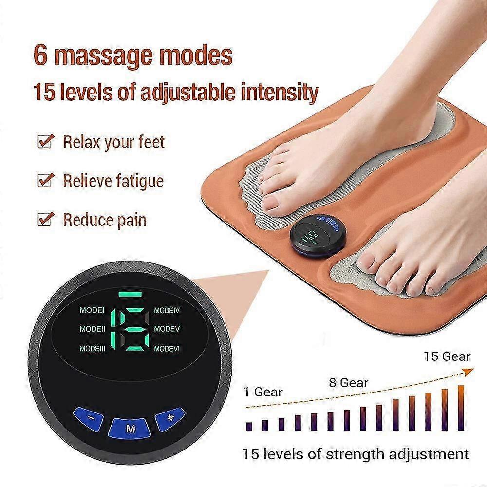 Orthoback ReNerv 3D Regenerative EMS Treatment Foot Massager with Remote Control