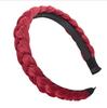 New Fashion Braid Headband Soft Flannel Hairband Women Non-slip Teeth Headwear Turban Classic Hair Hoop Adult Hair Accessories