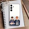 Pure Heated Rivalry Phone Case For Samsung Galaxy A73,A72,A71,A70,A53,A52,A51,Soft Silicone Black Cover