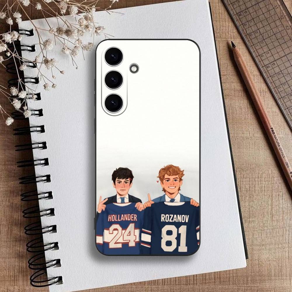 Pure Heated Rivalry Phone Case For Samsung Galaxy A73,A72,A71,A70,A53,A52,A51,Soft Silicone Black Cover