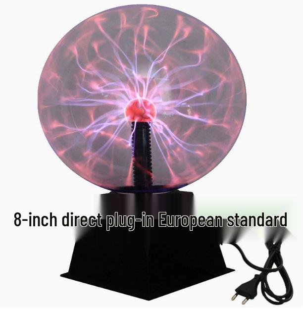 Electrostatic Plasma Lightning Ball - Creative Glow Night Light