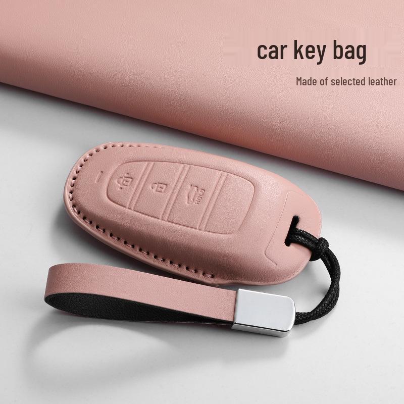 Beijing Hyundai Key Cover for ix35, Tucson, Sonata, Elantra 9, Elantra ix25 – Car Interior Accessory