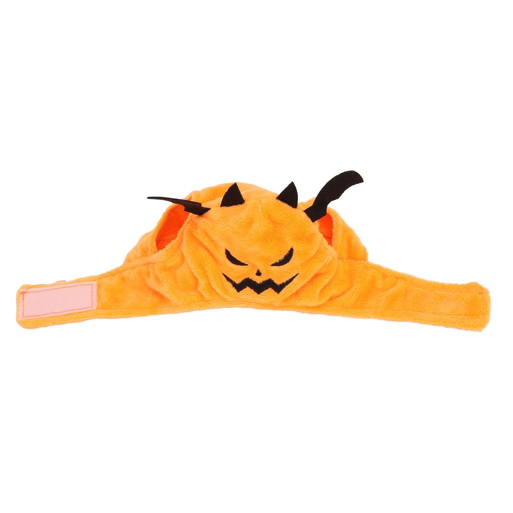 Halloween Pumpkin Cat Hat Cute Skin Friendly Tear Resistant Cat Costumes for Pets Dogs Cats Black