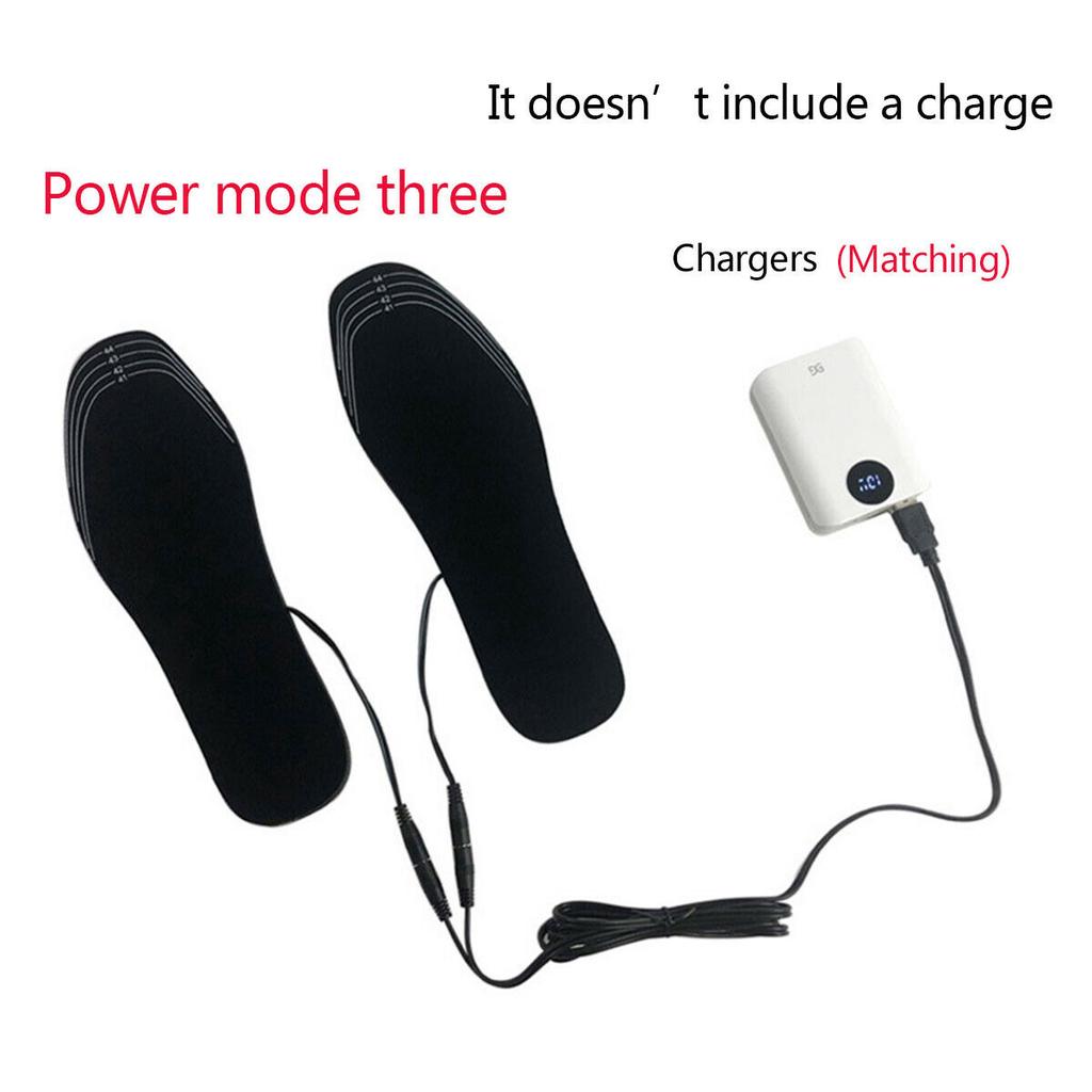 Buy Rechargeable Heated Insole Foot Warmer Heater USB Charging Heat
