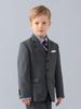 Kodomo Beams CHOPIN mit Kodomo BEAMS Zeremoniengrauer Anzug-Set Kinder GRAU 110 (Größen 110-130cm)