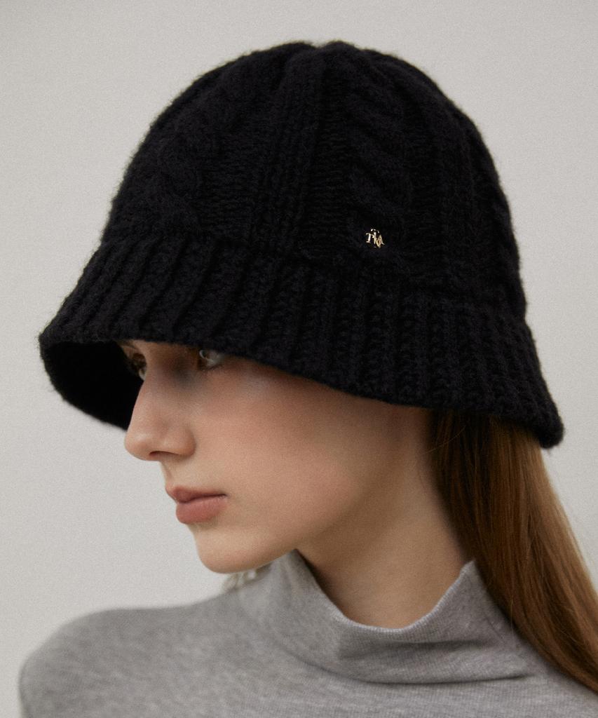 Tatiana Classic Cable Knit Bucket Hat Ht8165 2 Colors