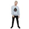 HARRY POTTER Mens Neon Hogwarts Crest Sweatshirt