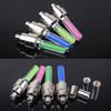 Motorcycle Car Bicycle Tire Valve Caps Light LED Valve Cover Neon Bike Spoke Lights for Automobiles Bikes Waterproof Universal