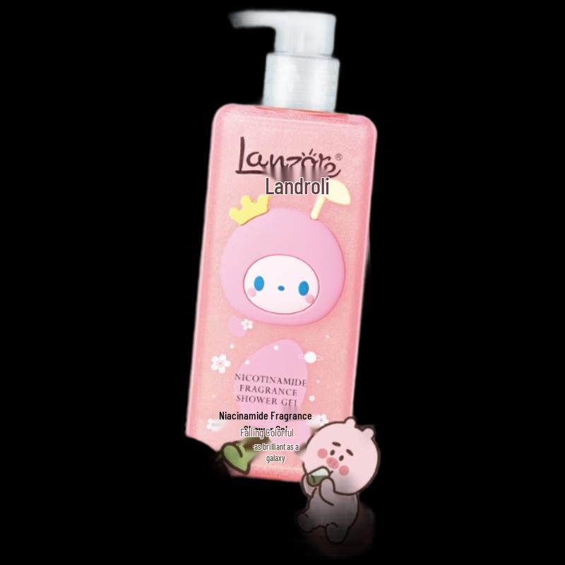 Lanzhuoli Niacinamide Falling Cherry Blossoms Shower Gel
