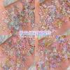 Mixed Butterfly Knot Nail Accessories Internet Celebrity Mini Aurora Illusion 3D Tie DIY