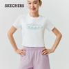 Skechers Women's Slim Fit Knit Short Sleeve T-Shirt L226W016