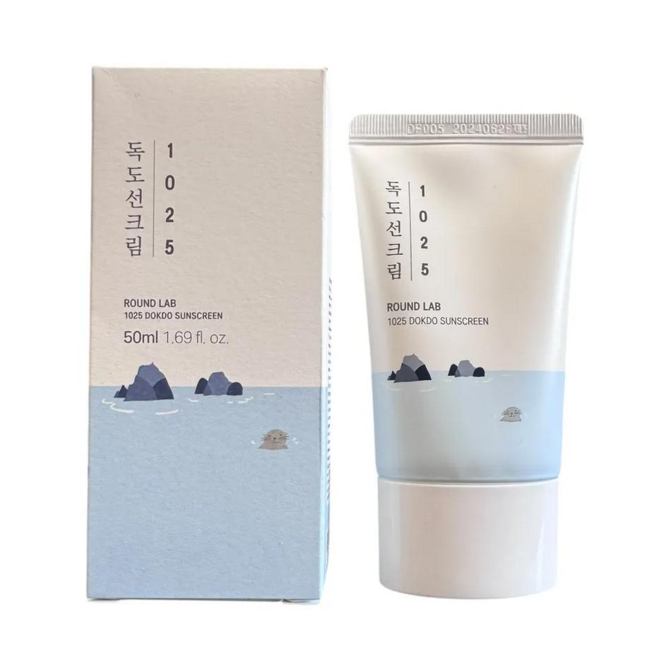 

ROUND LAB 1025 Dokdo Солнцезащитный крем 50 мл SPF50+ PA++++/ Успокаивающий, Питательный, Увлажняющий, Корейская косметика, Kbeauty