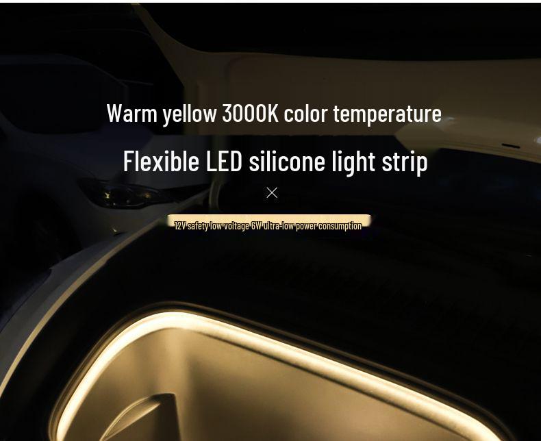 Tesla Model 3/Y Front Trunk and Hood Ambient Light Strip Interior Kit