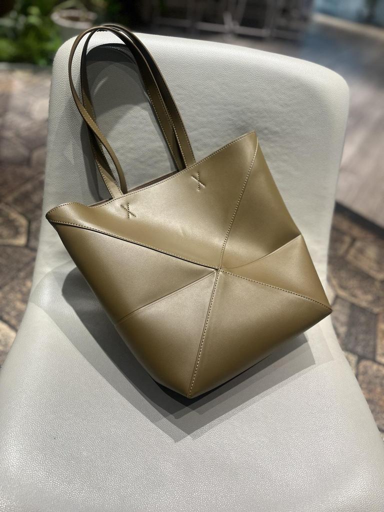 Damska geometryczna składana torba typu tote 2025 - Duża pojemność, Modna torba na ramię dla matki i dziecka