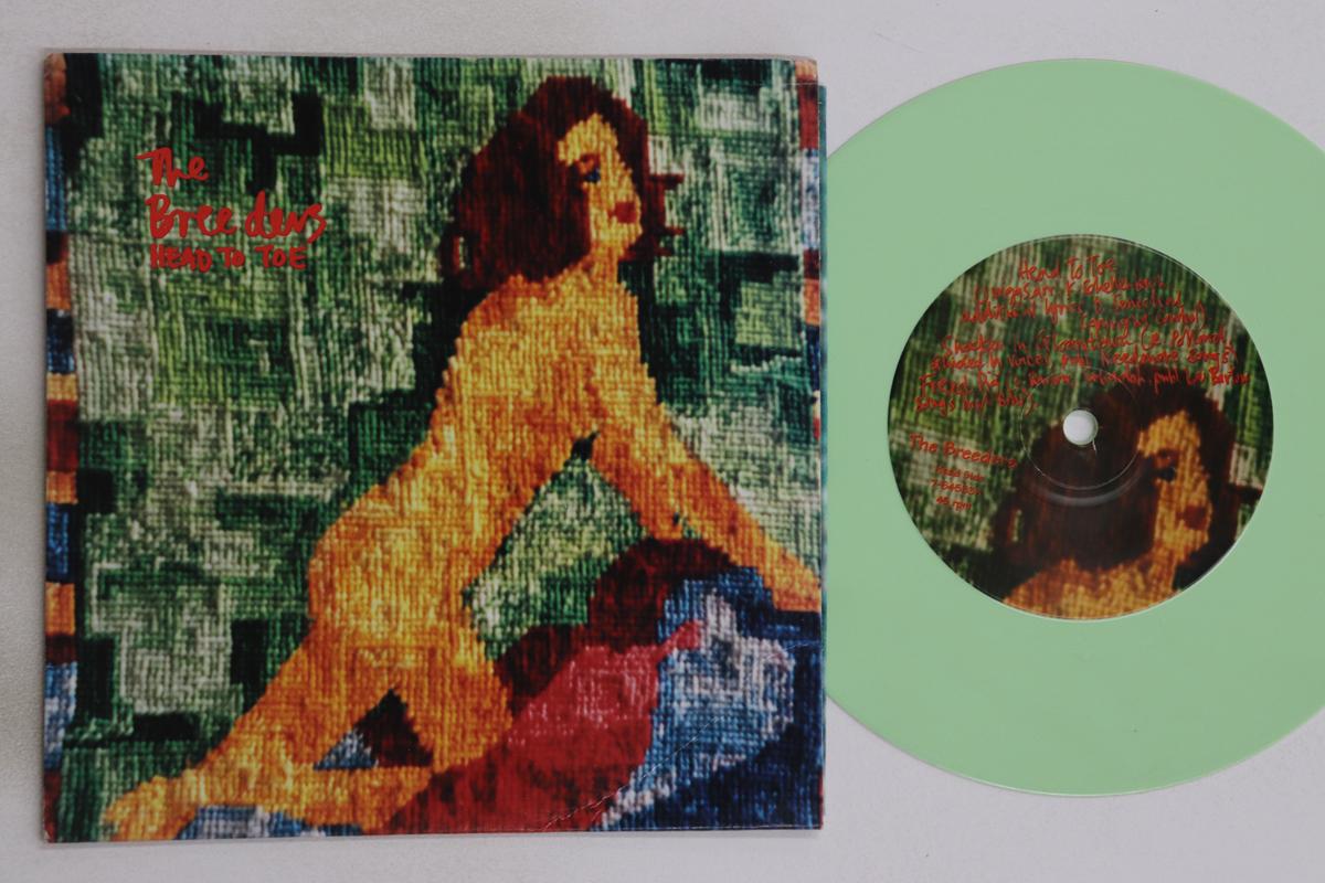 

7inch Record BREEDERS - Head To Toe / Shocker In Gloomtown 764533 4AD 1994 US Rock Used