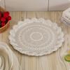 Gold Round Tray European Design Round Serving Tray Ornate Fruit Plate High-Luster Finish Table Decor Antique Look for Party