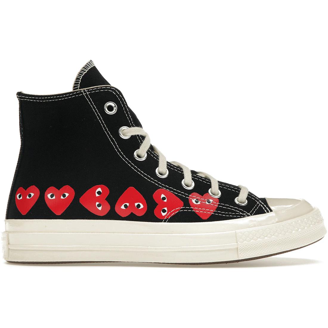 

Sneaker Converse Chuck Taylor All Star 70 Hi Comme des Garcons PLAY Multi-Heart Black(A08147C) 37.5