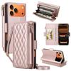 Crossbody Long Lanyard Multi Cards Solt Wallet Leather Case for iPhone 17 Pro Max 16 15 14 13 12 Shockproof Stand RFID Cover
