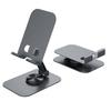 360° Rotating Portable Phone Holder: Metal, Foldable & Desktop Compatible