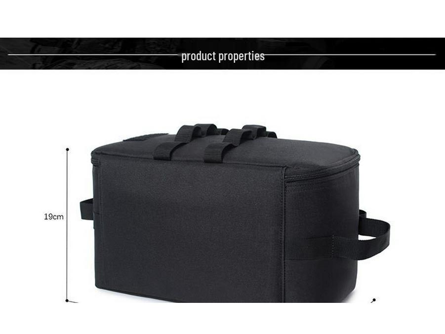 Multifunctional Folding Portable Camping Picnic Tableware Storage Duffel Bag