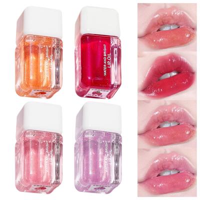 1 Pc Hydrating Lip Glow Oil Long Lasting Plumping Moisturizing Lip Oil For Women Transparent Toot Lip For Lip Care And Dry Lips Lip Plumper 3ml