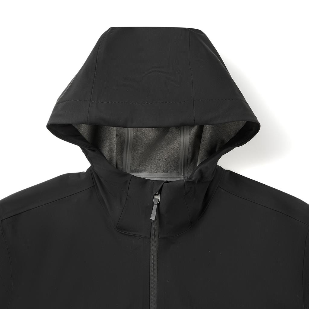 Li Ning Solid Color Zipper Hooded Versatile Sports Jacket Men jackets AFDWE21-1