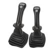 2 Stück 3-Knopf Bagger Joystick Griffe mit Staubschutzmanschette Ersatz für Doosan DH DX150 215 225 300 370-9C