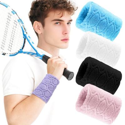 1 Stk. Sport-Schweißbänder Schweißabsorbierende Elastische Armbänder Kompressions-Handgelenksmanschette Wickel