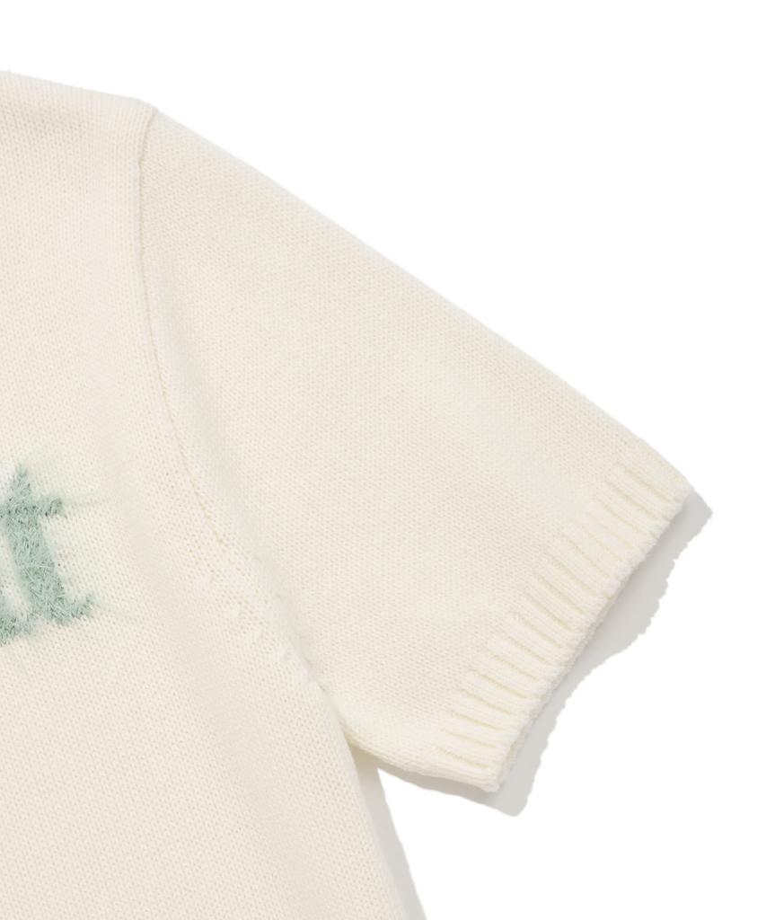FALLETT Story Logo Summer Knit Ivory