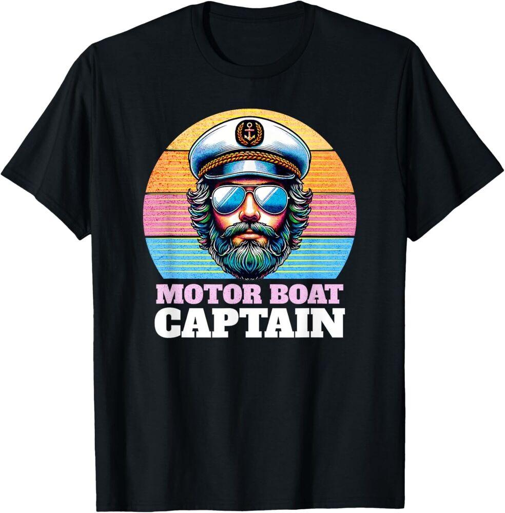 

Motor Boat Captain Funny T-Shirt unisex T-Shirt 2XL