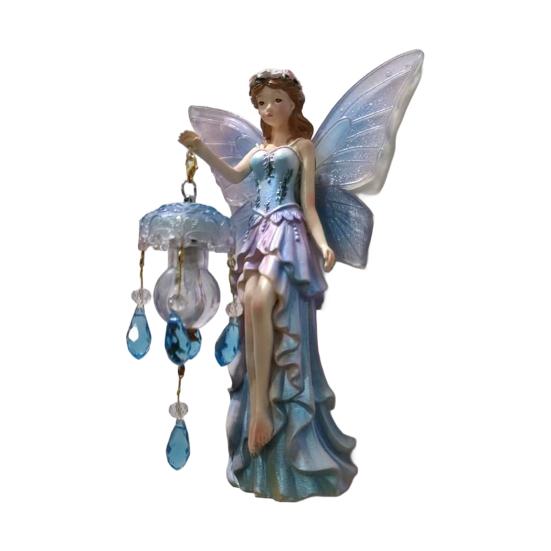 Creative Wall Storage for Bedroom Fairy Lamp, Resin Sconce with Warm LED Glow Energy Saving Light Lamps Living Room, Vintage Rustic Elf Decoration