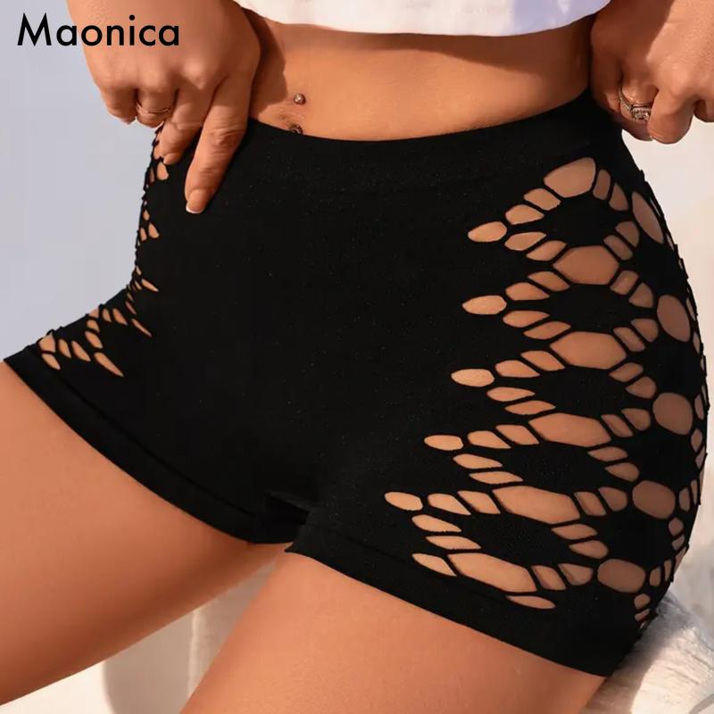 Dámské sexy duté boxerky Dámské prodyšné spodní prádlo Spodky Bezpečnostní kalhotky M-XL