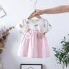 Toddler Girl Dresses Casual Short-sleeve Straps Cute Floral Sundress Summer