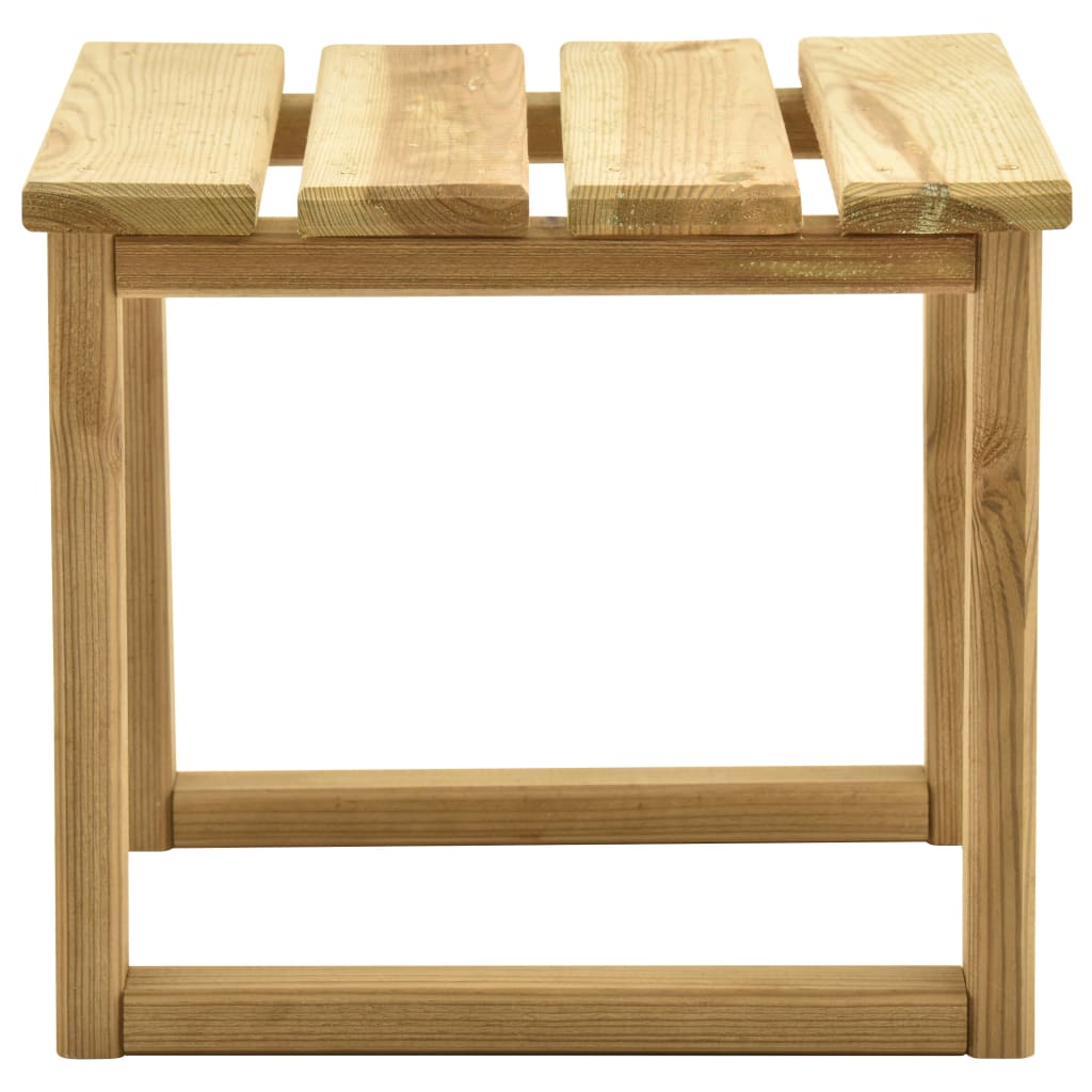 Solstolsbord 30 x 30 x 26 cm Tryckimpregnerat Furuved