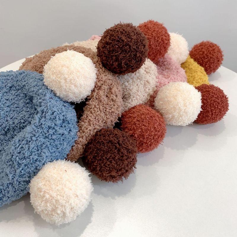 Moda infantil boné outono inverno letra P gorros protetores de orelha bonés de cabeça para meninos meninas bebê bombardeiro chapéus unissex 1 2 3 4 anos