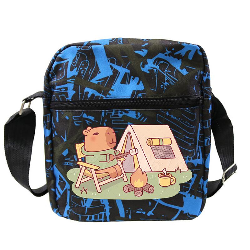 Fashion Versatile Children'S Portable Shoulder Bag Printed Trend Multifunctional Oblique Span Bag