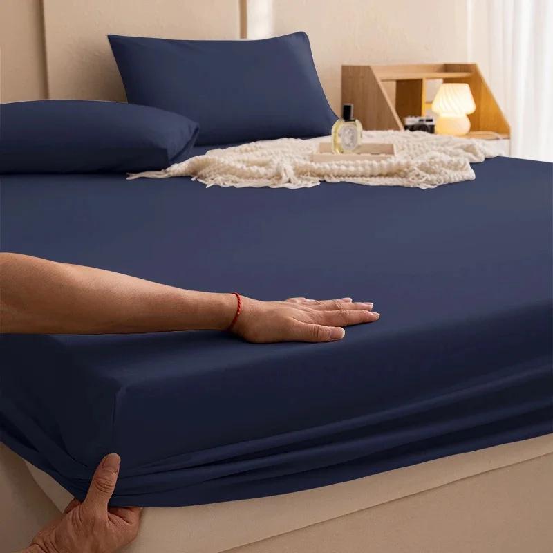 1PC Waterproof Dustproof Fitted Sheet Mattress Protector Home Bedding Supplies, Waterproof Urine-proof Pad Furniture Protector Cover