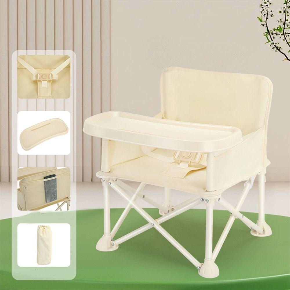 Feeding Children's Folding Chair With Safty Belt Baby Dining Seat Baby Foldable Chair  for Toddler