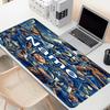 Custom Name Personalized Chelsea Football Club Pattern Mousepad, Laptop PC Desk Mat, Decorative Desk Mat for Home Keyboard Pad Gift