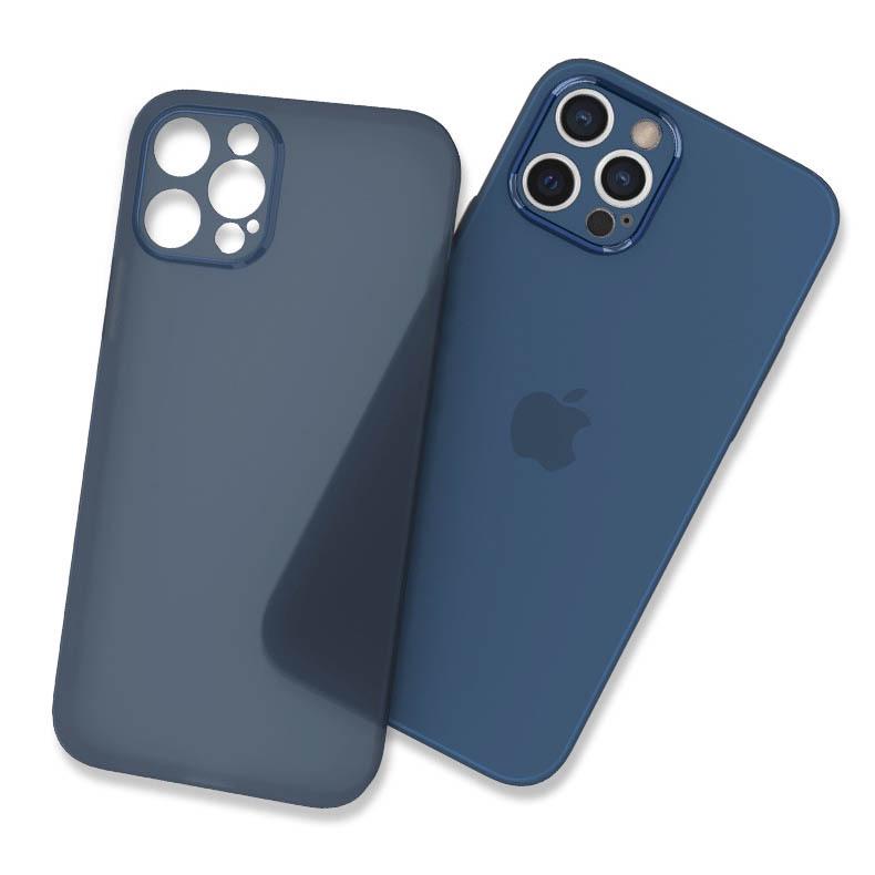 iPhone 13/12 Ultra-Thin PP Frosted Semi-Transparent Case with Full Lens Protection for Apple 15 Pro Max