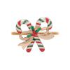 Reindeer & Santa Snowflake Christmas Napkin Rings - Festive Wreath Holders for Hotel Decoration, Bestseller